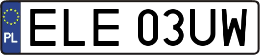 ELE03UW