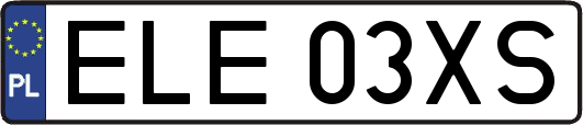ELE03XS