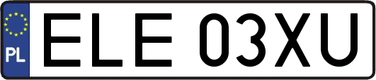 ELE03XU