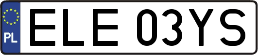 ELE03YS