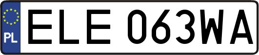 ELE063WA