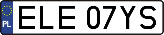 ELE07YS
