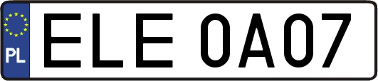 ELE0A07