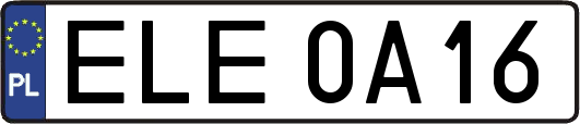 ELE0A16
