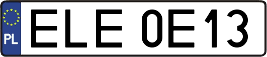 ELE0E13