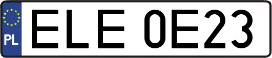 ELE0E23