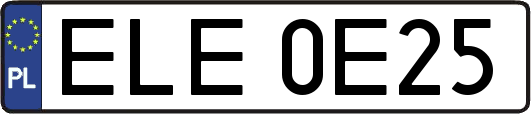ELE0E25