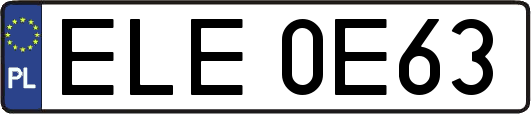 ELE0E63
