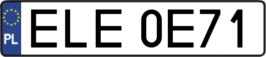 ELE0E71