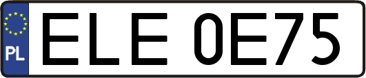 ELE0E75