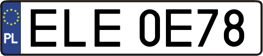 ELE0E78