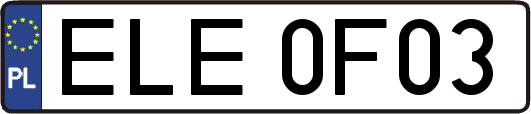 ELE0F03