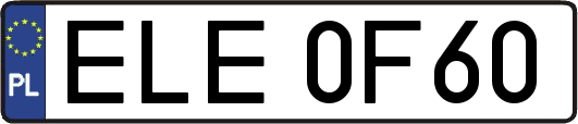 ELE0F60