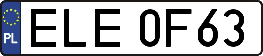ELE0F63