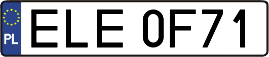 ELE0F71