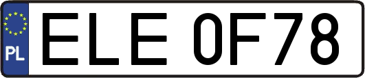 ELE0F78