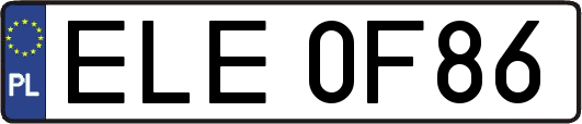 ELE0F86