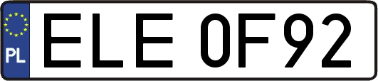 ELE0F92