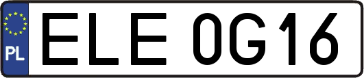 ELE0G16