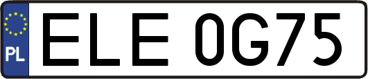 ELE0G75