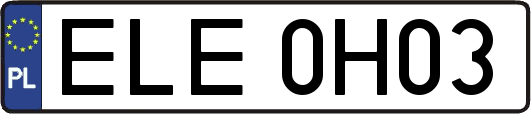 ELE0H03
