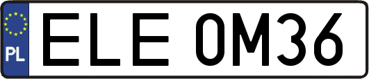 ELE0M36