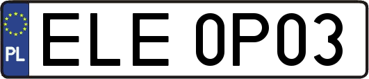 ELE0P03