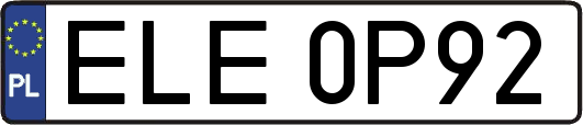 ELE0P92
