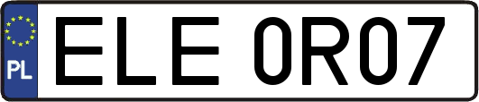 ELE0R07