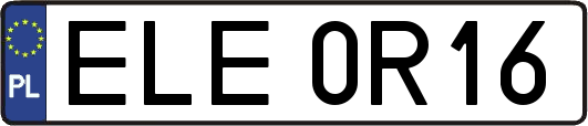 ELE0R16