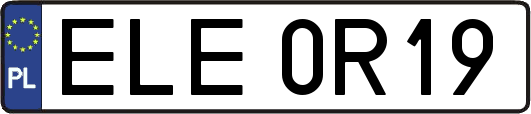 ELE0R19