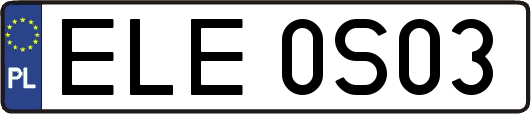 ELE0S03