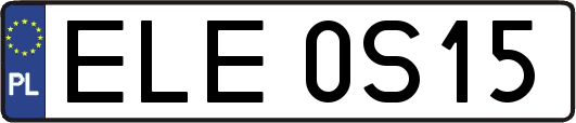 ELE0S15
