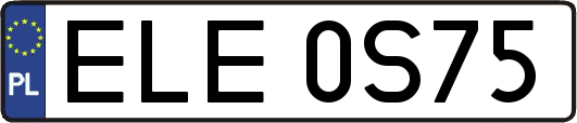 ELE0S75