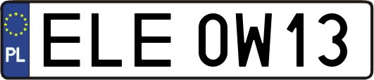 ELE0W13