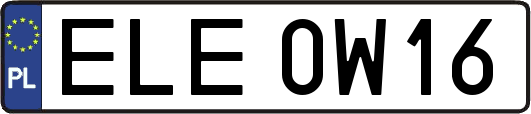 ELE0W16