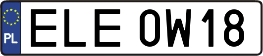 ELE0W18