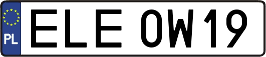 ELE0W19