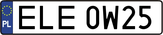 ELE0W25