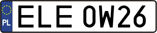 ELE0W26
