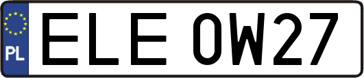 ELE0W27