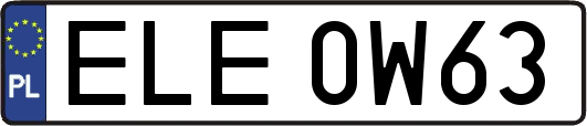 ELE0W63