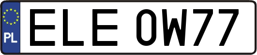 ELE0W77