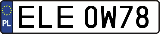 ELE0W78