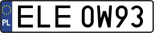 ELE0W93