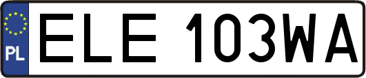 ELE103WA