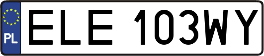 ELE103WY
