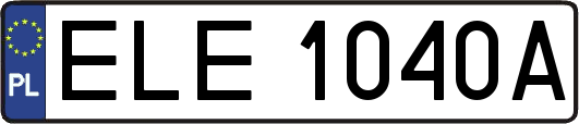 ELE1040A