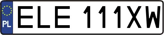 ELE111XW