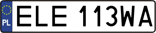 ELE113WA